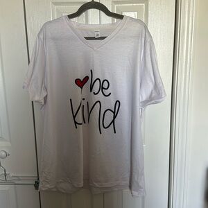 Be kind T shirt size 2x